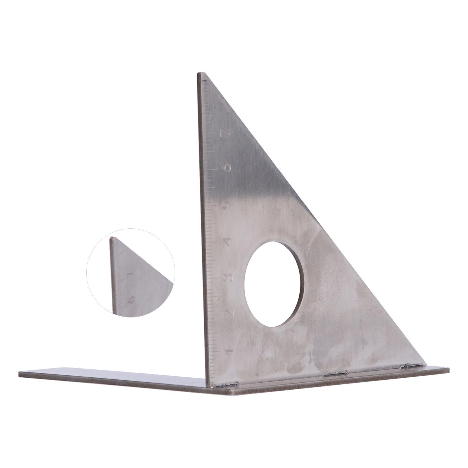 

Угловая линейка 90 градусов 45 градусов из нержавеющей стали для деревообработки деталей маркировка комбинированный угольник