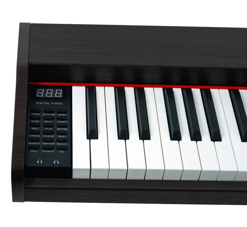 MusicMate MM-P10-B VelvetNote BLACK Digital Piano