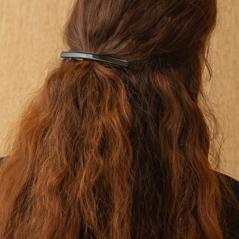 

Ssecondo French slim hairpin, Charmet_2 colors Brown leopard