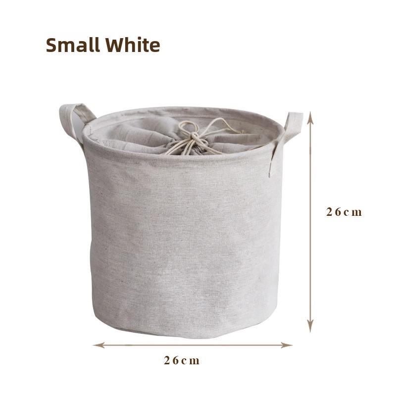 Foldable Fabric Laundry Basket Home Use Dirty Clothes Hamper Toy Storage Basket Wash Tub Bedroom Utility Storage Basket