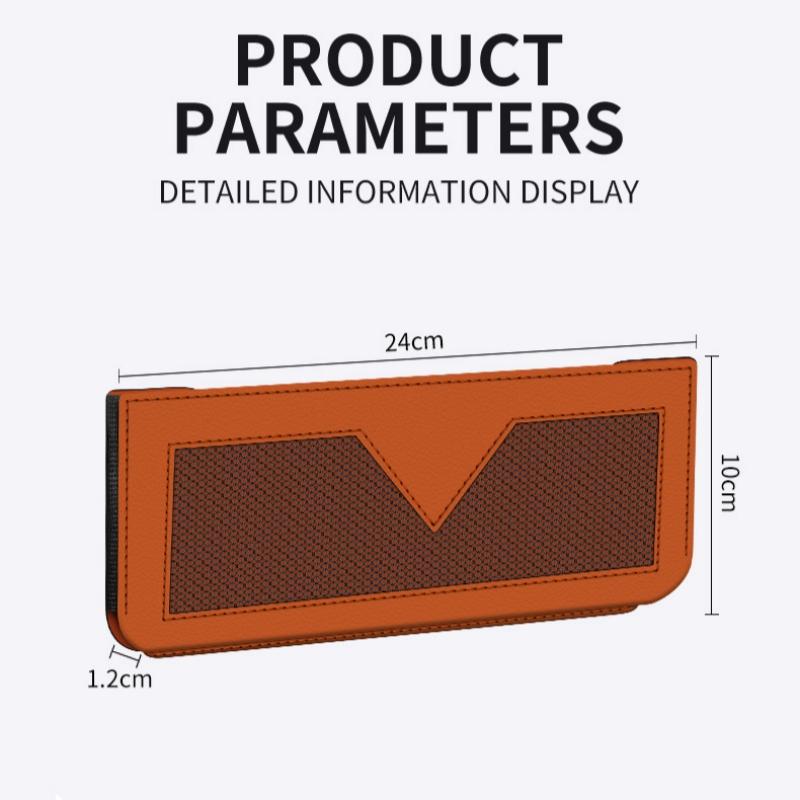 Multi Function Car Seat Organizer PU Leather Mesh Storage Bag Side Pocket Gap Filler for Phone Keys Documents Holder