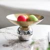Spherical Metal Storage Tray, Circular Fruit Tray, Snacks, Candy Bowl, Kitchen, Tableware, Modern Art, Living Room Decoration