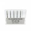 Super Coarse Diamond Burs Dental High Speed Drills Teeth Polishing Product Dentistry Instrument TF-X11S