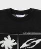 SLOW RECORD HOUSE Universe Logo Knit_Black