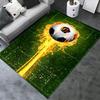 Soccer Carpet Rug for Living Room Bedroom Home Sofa Decoration,Kids Play Non-slip Floor Mat