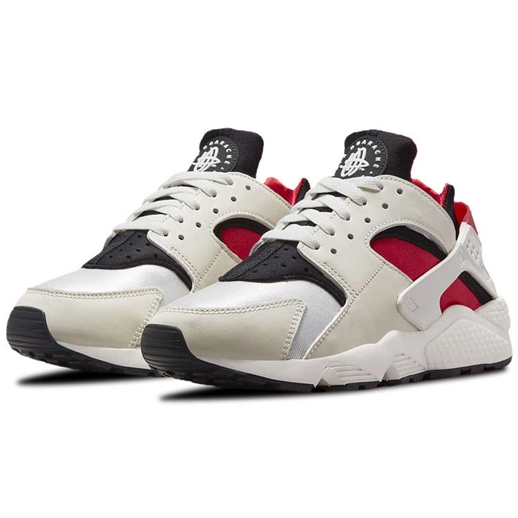 Nike  Air Huarache Sail Bred Women Sneakers White University-Red Black DH4439-103