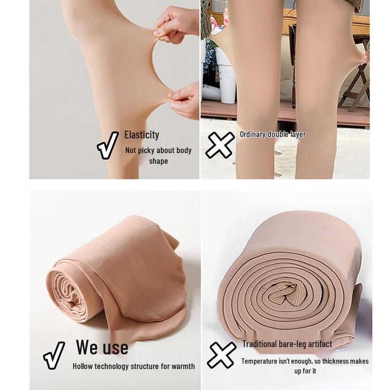 Avanti Women's Thermal Fleece Lined Pantyhose