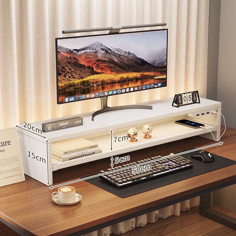 ZISIZ Computer Monitor Riser Desk Organizer