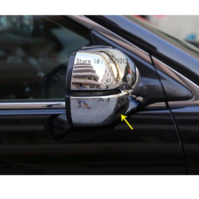 For Honda CRV CR-V 2012 2013 2014 2015 2016 Car ABS Decoration Stick Stick Rear View Eyebrow Side Glass Mirror Cover Trim Frame
