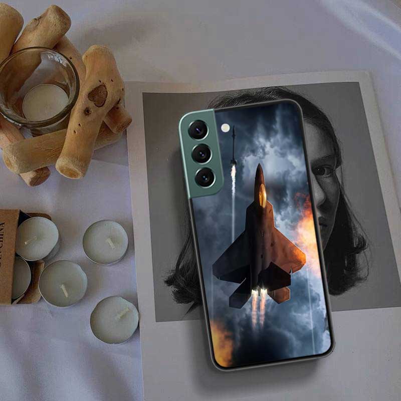War Aircraft Phone Case For Samsung A15 A25 A35 A55 Galaxy A12 A22 A32 A52 A72 A54 A34 A24 A14 A53 A33 A23 A13 A73 A42 5G CoverW