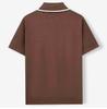 Kurzarmhemden für Herren Atmungsaktive Button-Down-Poloshirt-Oberteile Strandurlaub Leichte Golf-Hemden mit Kragen Herren Sommer Freizeit Gestrickte Hemden