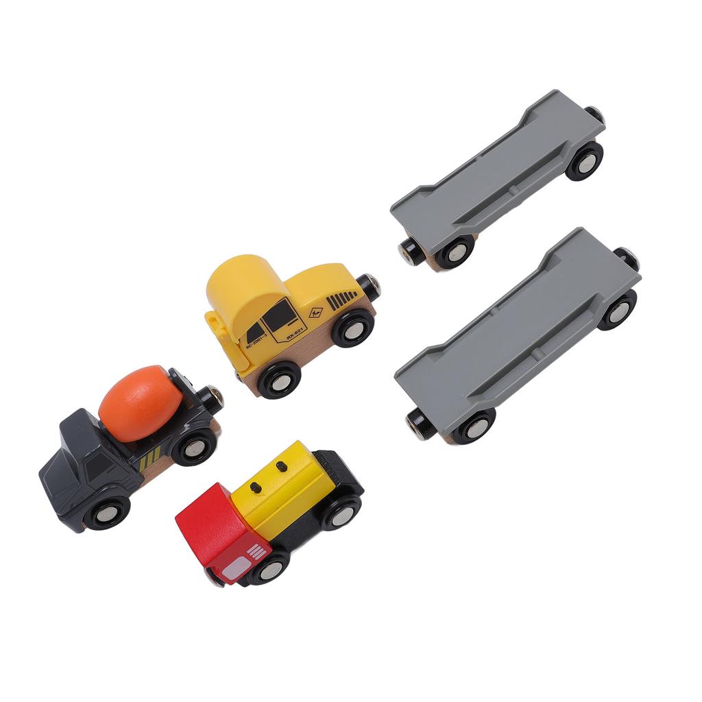 Wooden Train Toy Improve Hand Eye Coordination Educational Easy To Assemble Children Toy Train for K