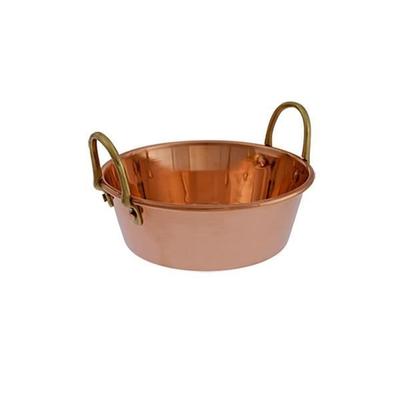 Kruka, Syltkruka - koppar och mässing, Diameter-83:30 cm