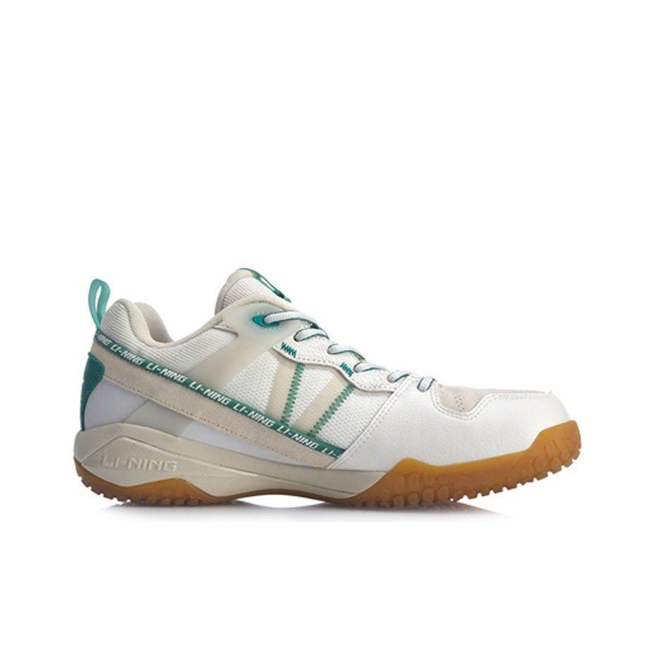Li Ning Unbesiegbar Nr. ACE Dämpfung Rutschfest Abriebfest Rückprall Niedrig geschnittene Badminton-Schuhe Herren AYAQ015-2