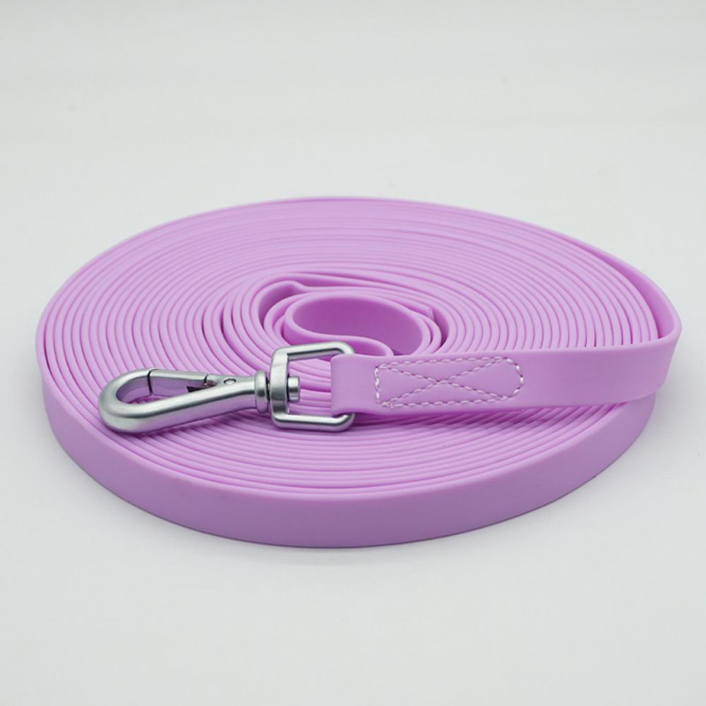 

ПВХ Длинные Поводки для Домашних Животных для Прогулок на Открытом Воздухе Веревочный Поводок для Собак Домашние Животные Играют На Поводке на Большом Расстоянии XL about 9.2m фиолетовый