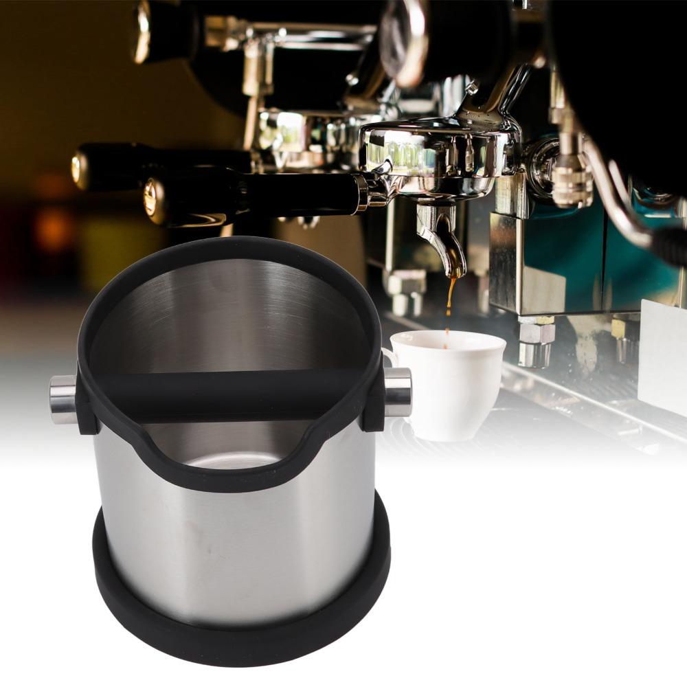 1800ML Capacity Coffee Knock Box 60.8oz Capacity Coffee Grounds Container For Coffee Shops