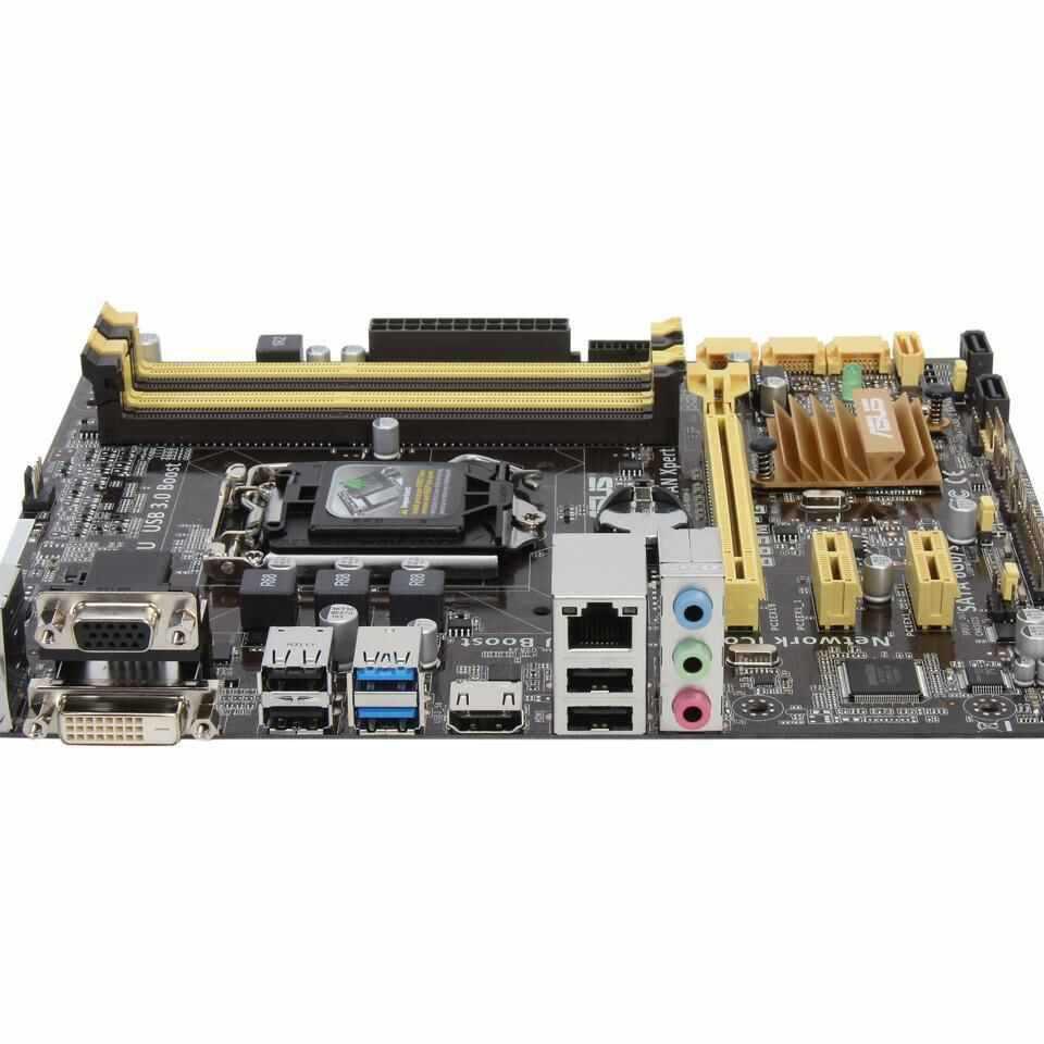 Compatible with ASUS B85M-G Micro ATX Motherboard, Supports 1150-Pin DDR3 DIMM Memory