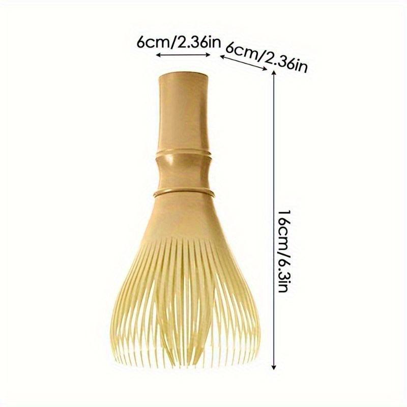 1PC Resin Matcha Whisk Chasen Brush Tools for Matcha Green Tea Powder Reusable Powder Whisk with Whisk Holder Tea Ceremony.