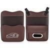 PU Leather Storage Pouch Large Capacity Car Organizer New Car Between Seats Storage Bag  Universal