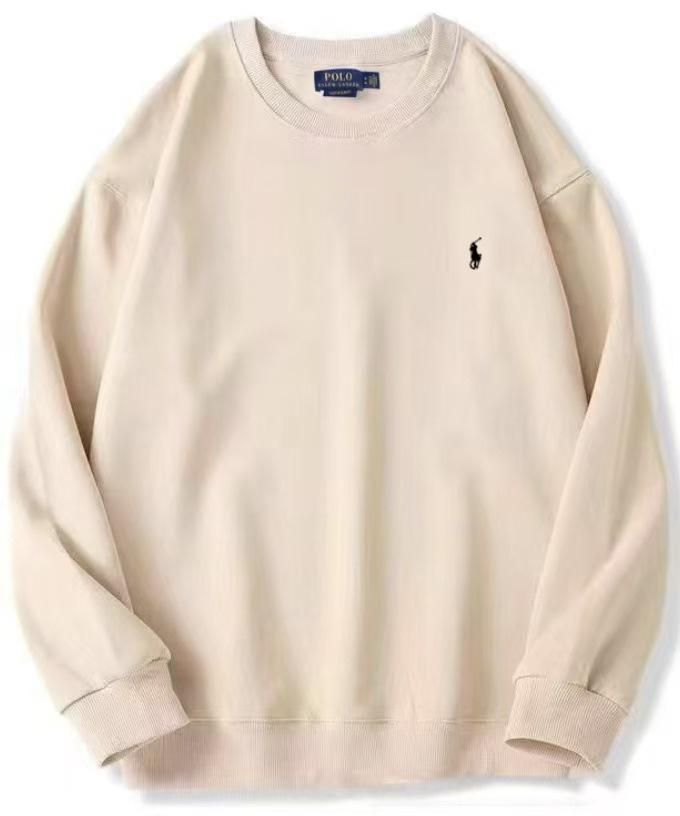 Cross Lav Unisex Embroidered Little Horse Logo Round Neck Pullover Hoodie - Perfect for Spring/Autumn, Loose & Versatile Casual Wear
