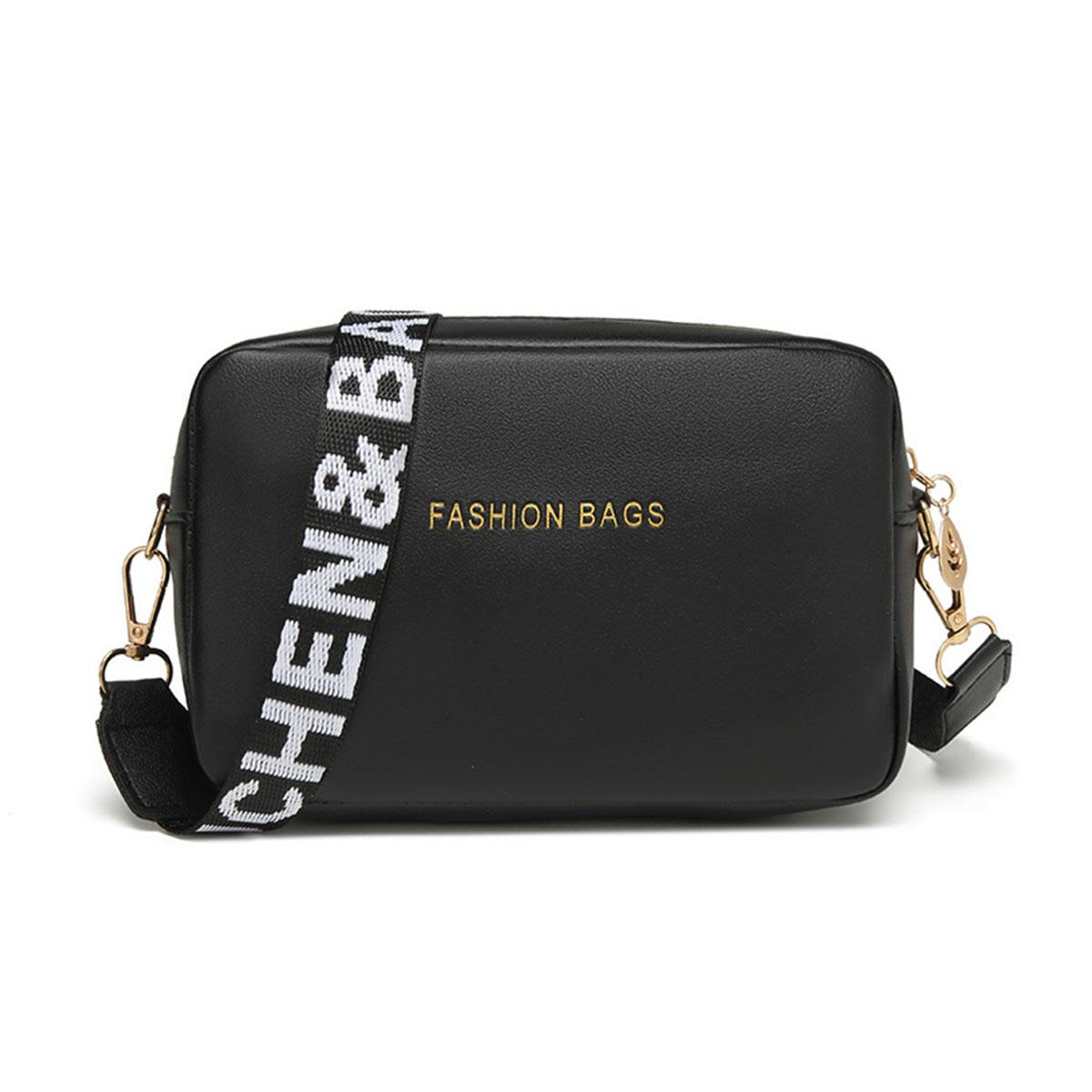 

Mini Crossbody Square Bag Fashi Single Shoulder Camera Phe Bag Stylish Compact Pouch for Mobiles And DSLRs чёрный