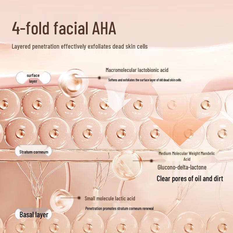 Half Acre Flower Field Ice Cream Fruit Acid Body Scrub