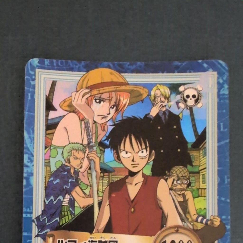 Used One Piece Carddass Hyper Battle S40 Luffy Pirates Gather