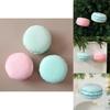 Christmas Fairy Tale Foam Macaron Ornaments For Holiday Tree Decor