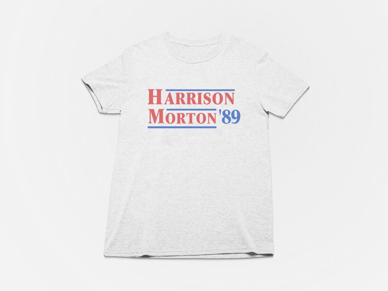 

Benjamin Harrison and Levi P. Morton Tshirt, (1889-1893), Political XL