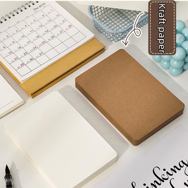 20/50/100pcs 11x7cm Thicken Blank Kraft Paper Card Retro Double Sided Word Card DIY Postcard Gift Greeting Invitation Card