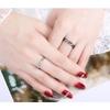 Couples Rings For Women Men Matching Best Friend Trendy Promise Ring Set For Teens Thumb Jewelry Engagement
