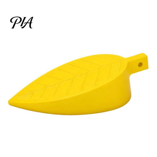 Door Stop Wedge Leaf Shaped Stopper Wedge, Non-Slip Wind?Resistant Stop, Easy Storage Holder Silent Anti?Collision Jam for Home Office Decor Anti