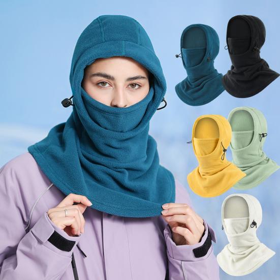 Gorro De Caveira Inverno - Forro De Lã - Com Furos Para Óculos