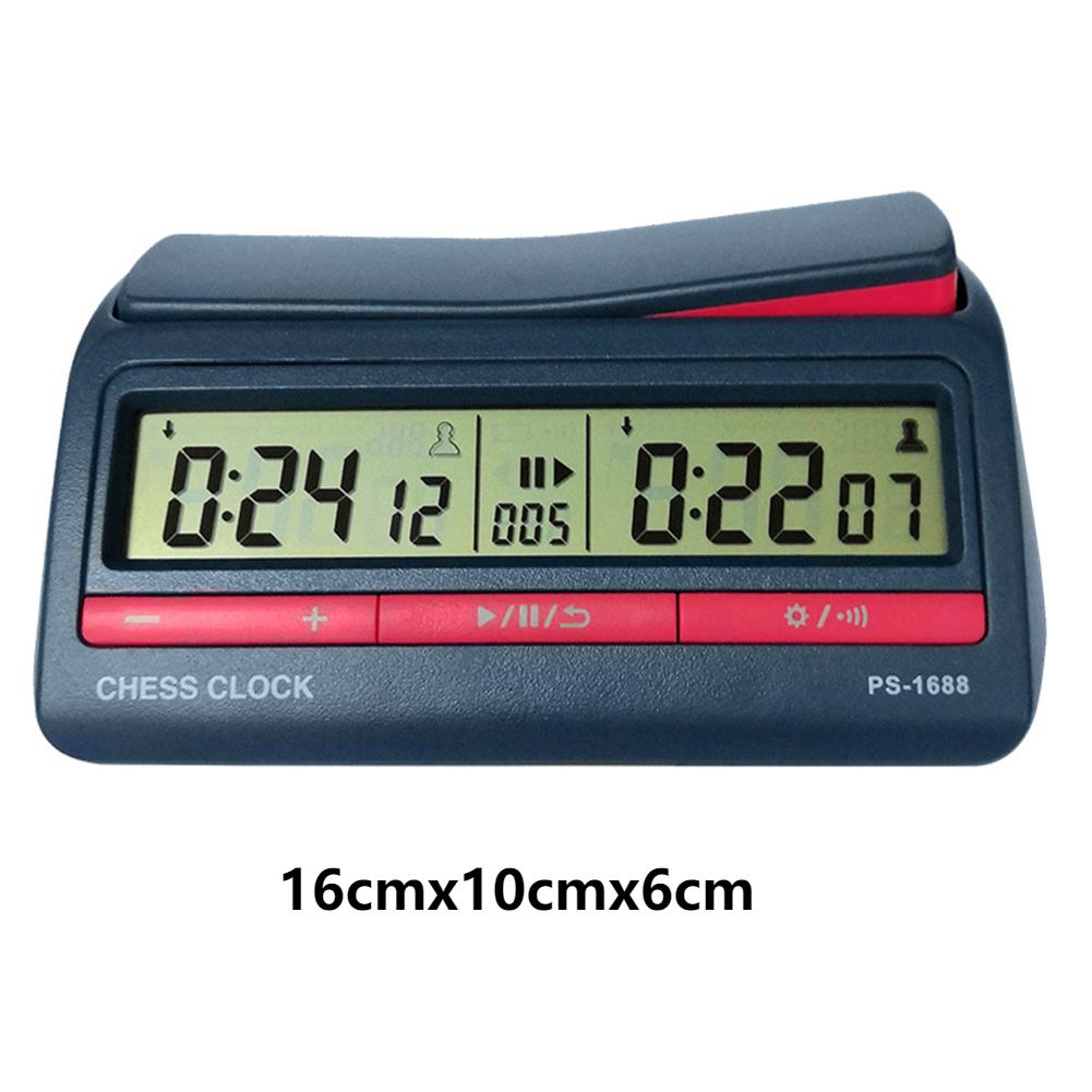 Professional Chess Digital Timer Chess Clock Count Up Down Chess Games Stopwatch Timer for Chess Game I-GO/Chinese Chess Game