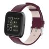 Leather Watch Replacement Strap 23mm for Fitbit Versa2 Versa Versa Lite