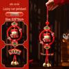 2026 Year of the Horse Persimmon Hanging Decoration for Chinese New Year - Living Room Ornaments, Spring Festival Door Bells & Small Pendants.