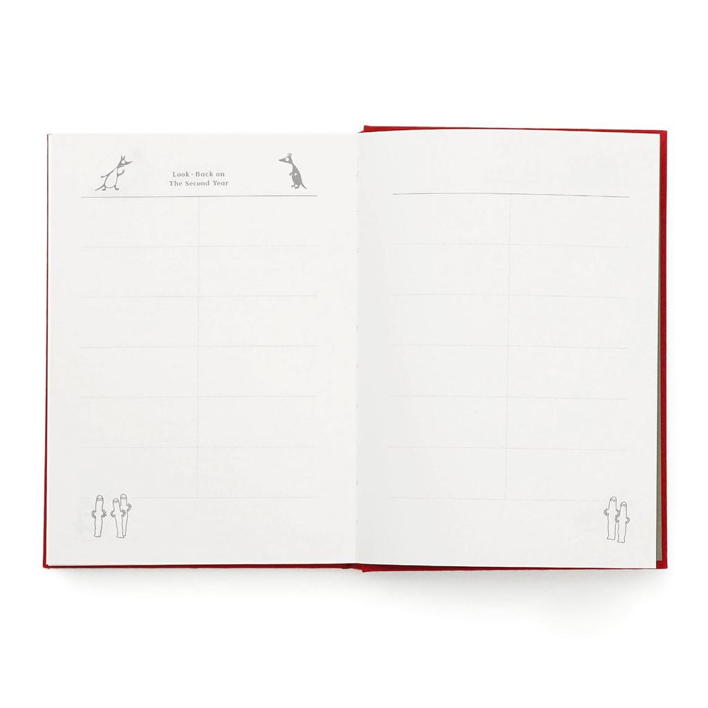 Moomin Three Year Diary Moomin Three Year Diary Red
