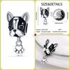 Charms Perle Kupfer Shar-Pei Anhänger Passend für Armreif Armband Halskette DIY Schmuck