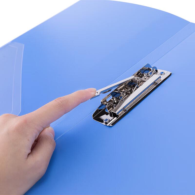 Deli 5301ES A4 Document Clip Folder