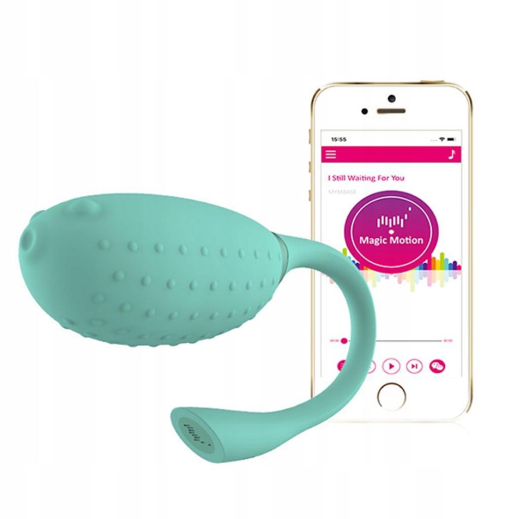 Magic Motion App-Controlled Egg Vibrator, Green