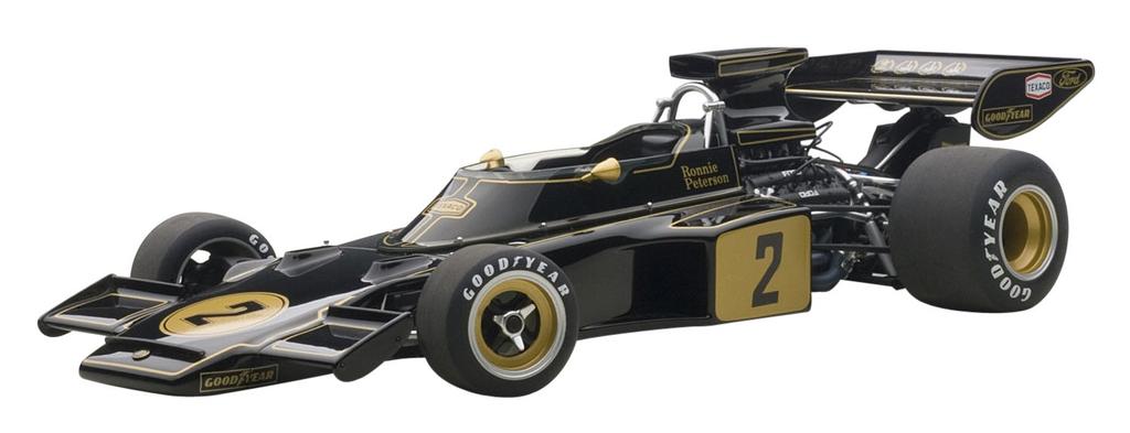AUTOart 1/18 Lotus 72E 1973 #2 Ronnie Peterson