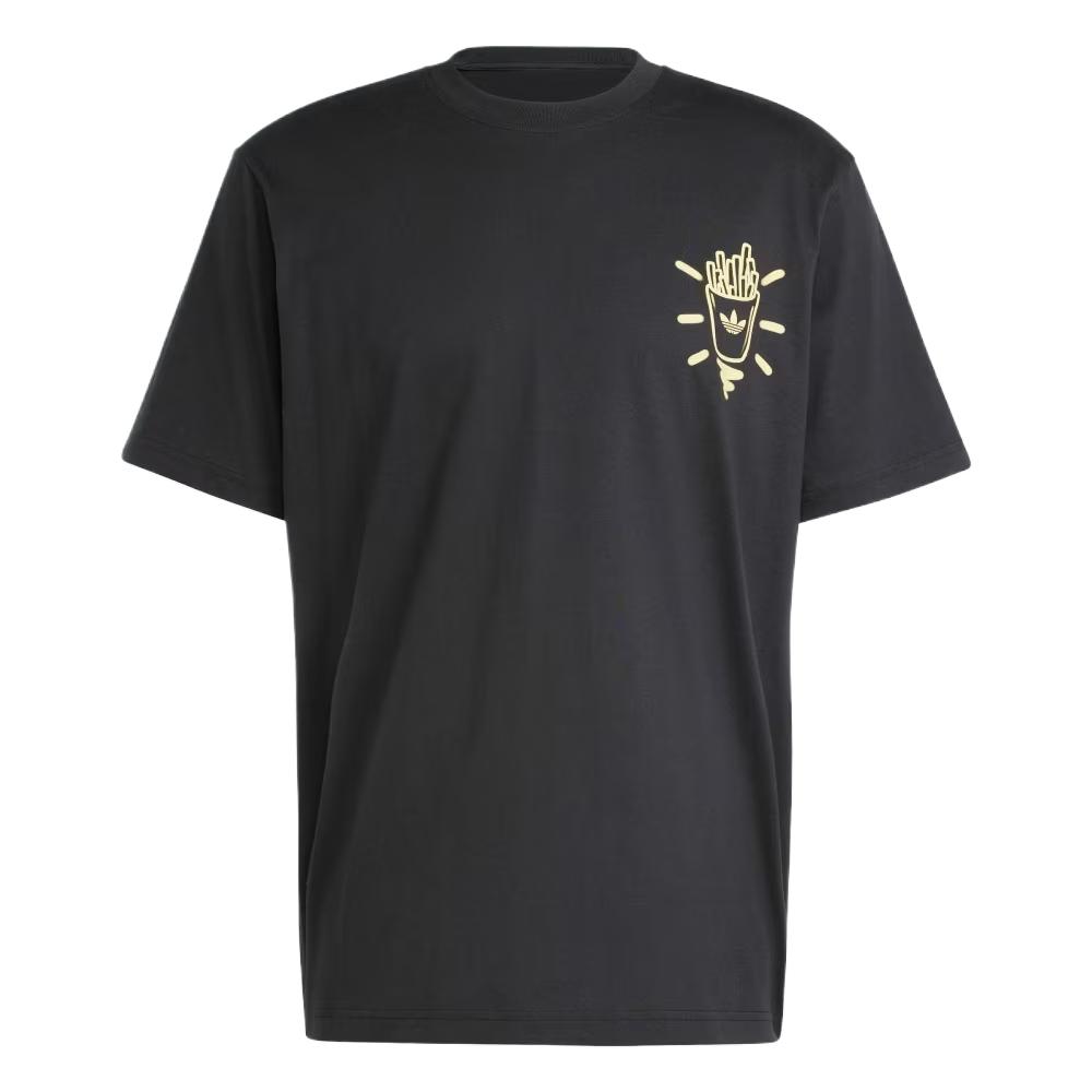 

Adidas Originals Comfortable Breathable Soft Round Neck Short Sleeve T-Shirt Men tops Black JP2672 2XL