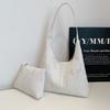 Fashion Casual Trend Summer Sequined Embroidery Thread New Commuter Large Capacity Tote Shoulder Bag Women