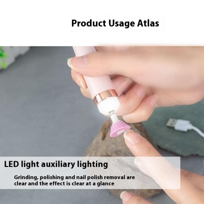 Mini electric nail polish machine small tool nail remover nail polish machine portable electric nail clipper nail grinder