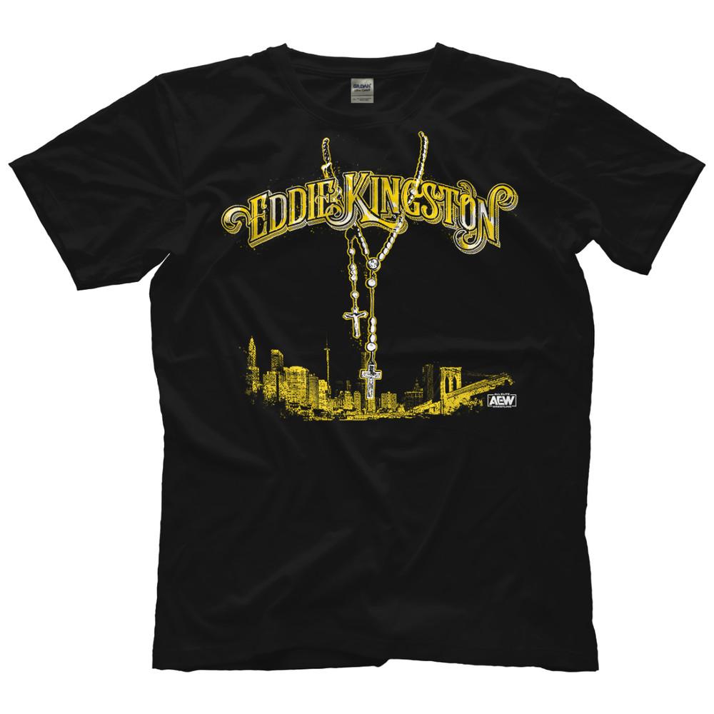 Eddie Kingston  Rosary AEW Official TShirt Unisex T-Shirt L
