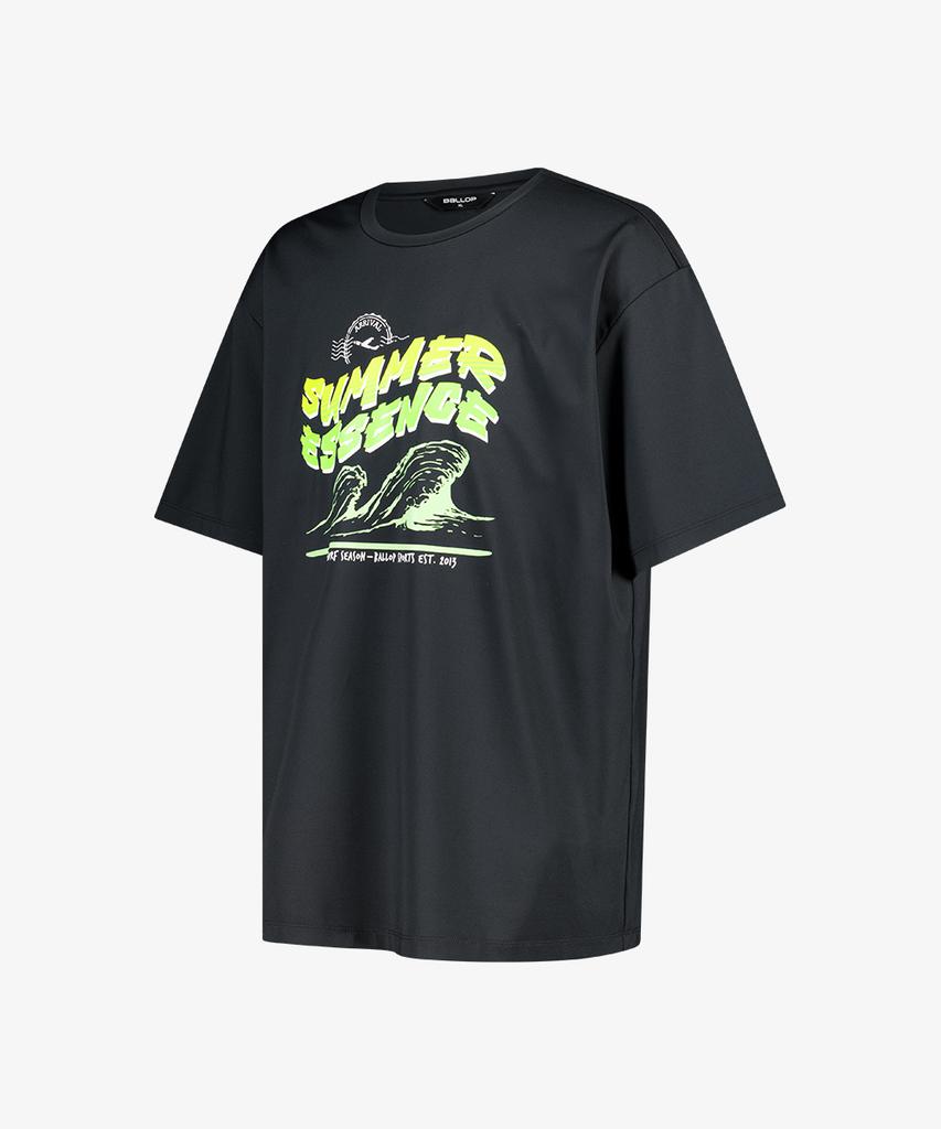Baellob Surfi Short Sleeve Rash Guard Black