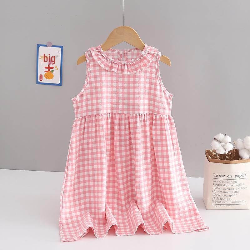 

Девичье пышное сетчатое летнее платье принцессы на бретелях 100 cm