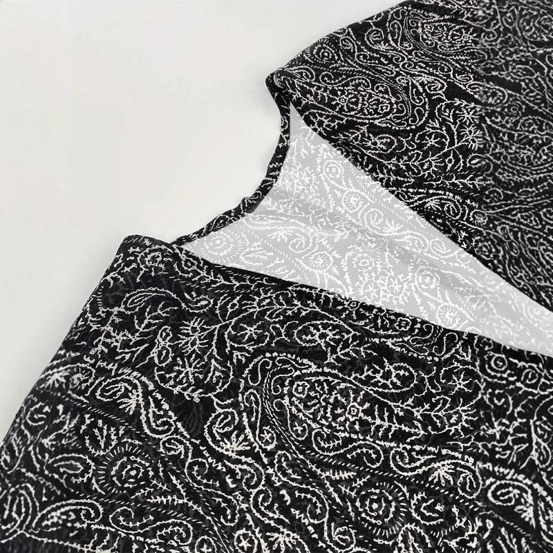 Women's New Spring and Summer Printing Fashion Casual Cardigan Shirt