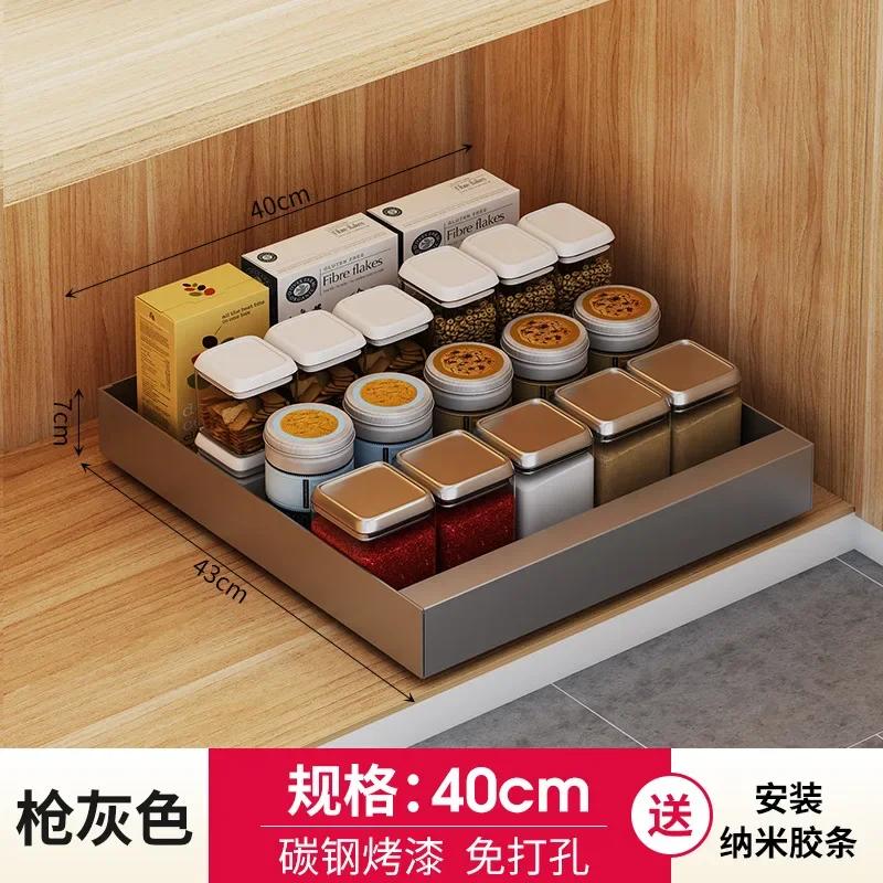 Sliding Dish Bowl Storage Rack Cabinets Drawers Drying Rack Kitchen Organizer Sink Shelf Tableware Kitchen Accessories