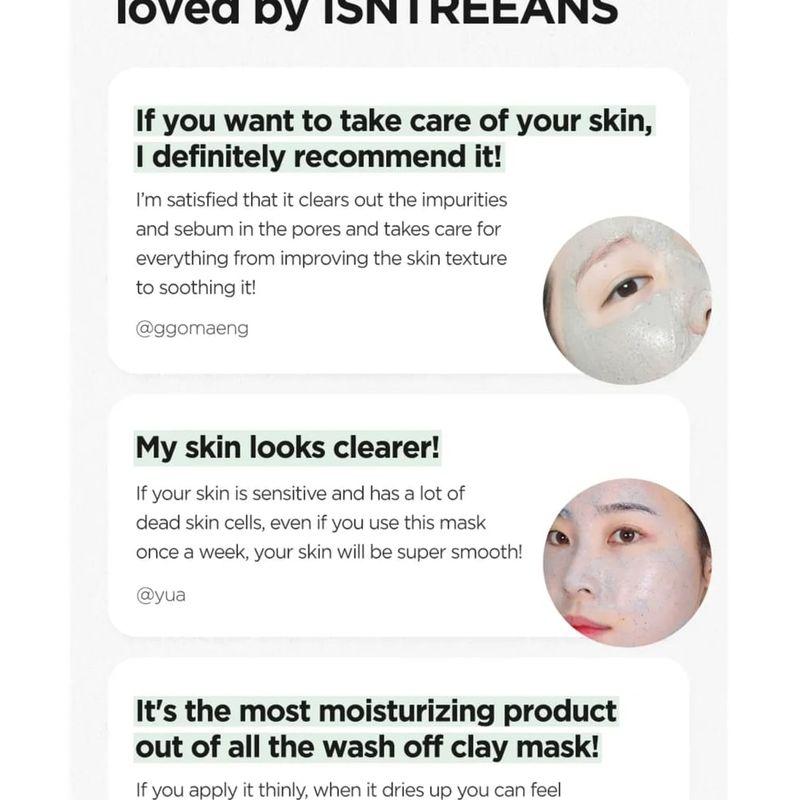 ISNTREE Mugwort Calming Clay Mask